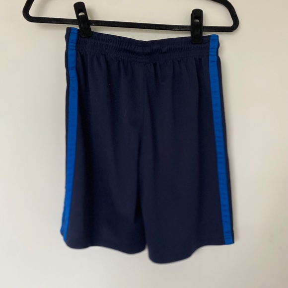 Kids Navy Blue athletic shorts - Picture 5 of 5